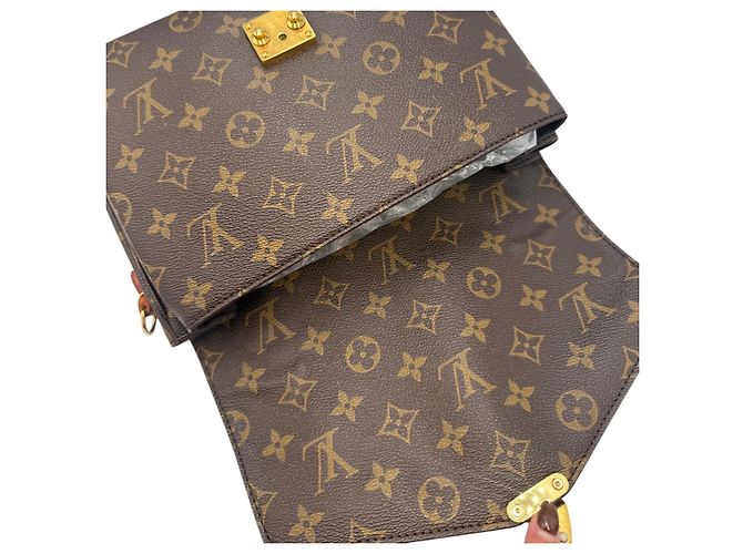 Bolsa Louis Vuitton Monogram Pochette Metis 2020 Marrom - vista 9
