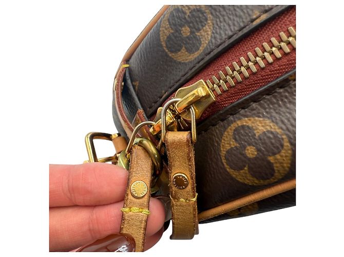 Borsa Louis Vuitton Boite Chapeau 2021 chip NFC Marrone Monogramma - vista 10