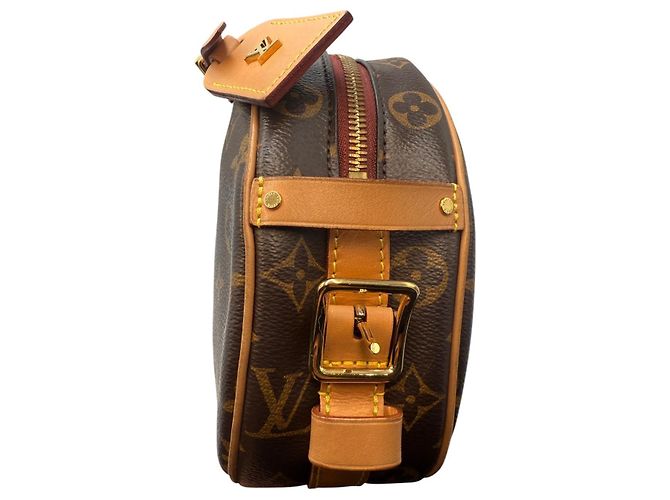 Borsa Louis Vuitton Boite Chapeau 2021 chip NFC Marrone Monogramma - vista 12