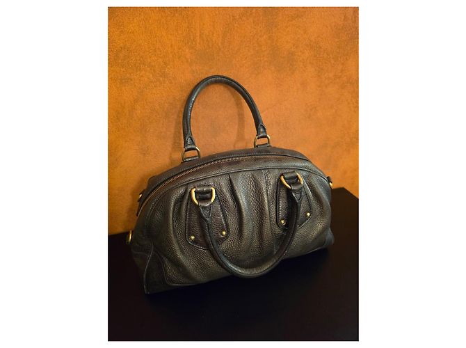 Prada Bags Leather Argento Bronzo - vista 12