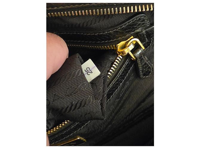 Prada Bags Leather Argento Bronzo - vista 5