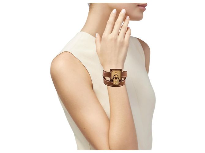 Hermès Hermes Swift O'Kelly Double Tour Bracelet T3 Braun - Ansicht 2