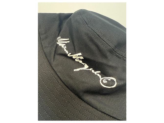 Maison Martin Margiela Cappello bucket in cotone nero Maison Margiela - vista 5