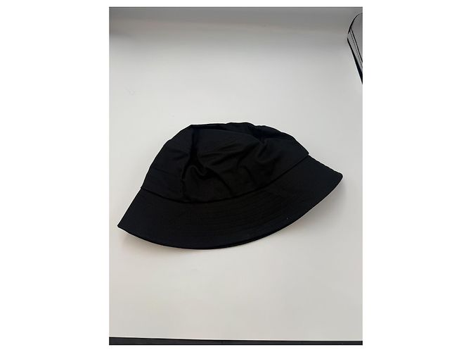 Maison Martin Margiela Cappello bucket in cotone nero Maison Margiela - vista 6