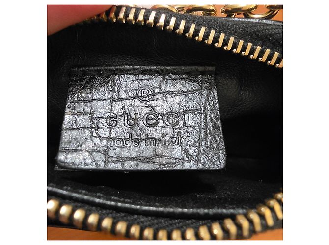 Gucci Horsebit by Tom Ford Mini Portamonete in Tela Nera Nero - vista 6