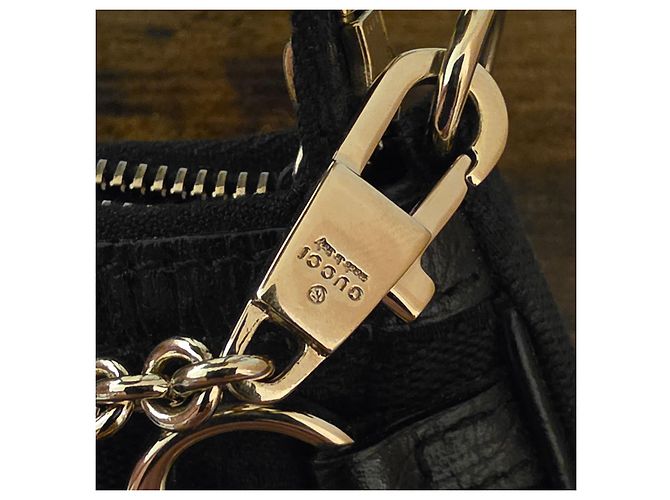 Gucci Horsebit by Tom Ford Mini Portamonete in Tela Nera Nero - vista 8