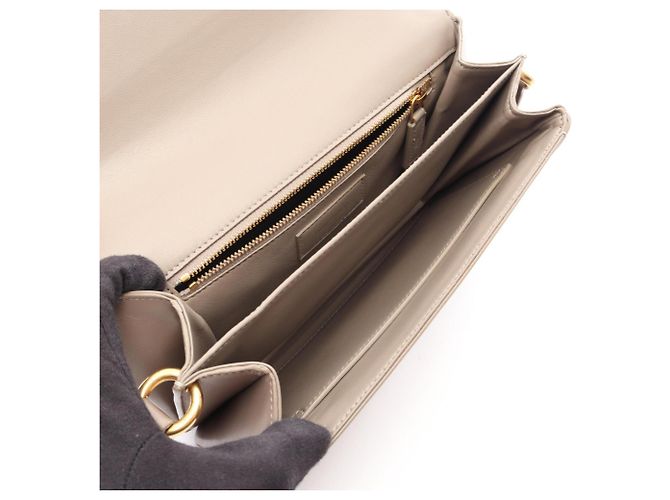 Yves Saint Laurent Maillon Schultertasche Beige - Ansicht 3