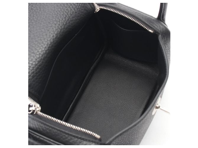 Hermès Borsa a tracolla Hermes Lindy Mini Nero - vista 3