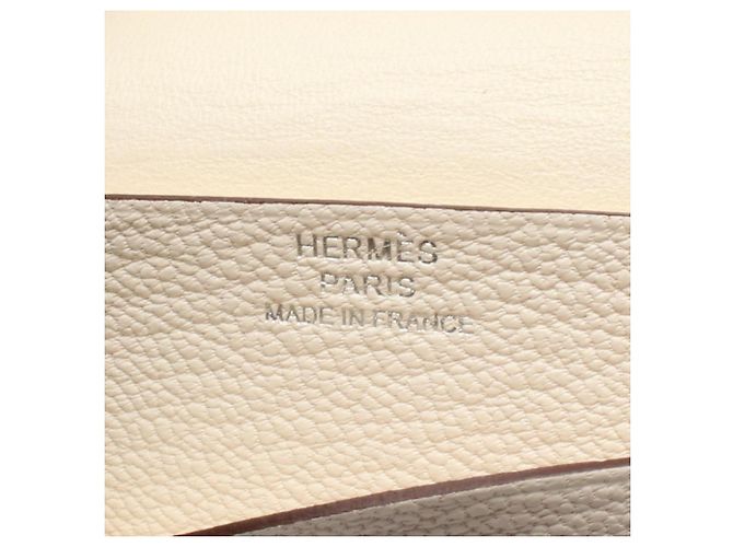 Hermès Tarjetero Hermes Bearn Mini Nata Crudo - vista 5