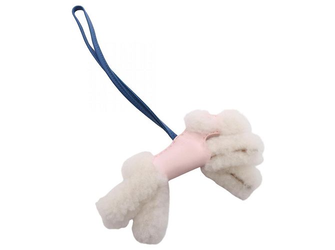 Hermès Accessoire Buddy Charm Hermes Rose Blanc Bleu - vue 2