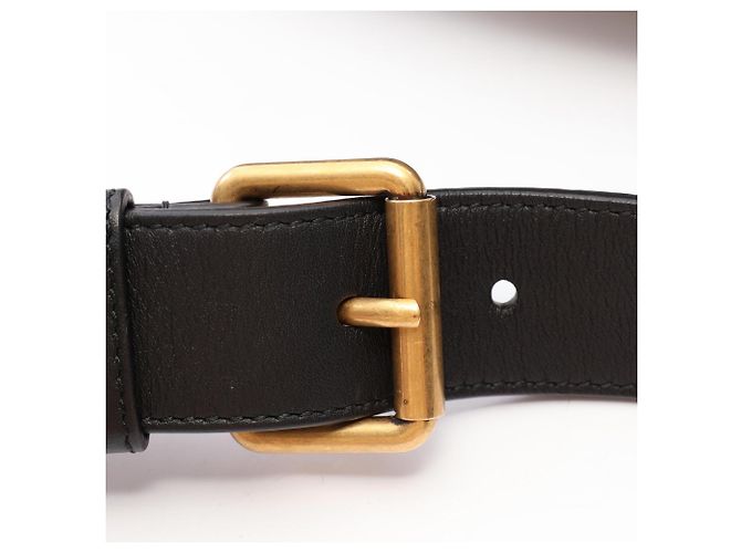 Gucci GG Marmont Gürteltasche/Handtasche Schwarz Weiß - Ansicht 10