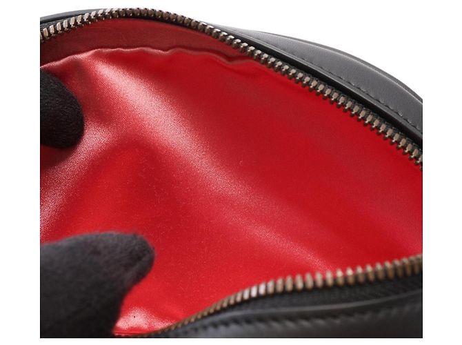 Gucci GG Marmont Gürteltasche/Handtasche Schwarz Weiß - Ansicht 5