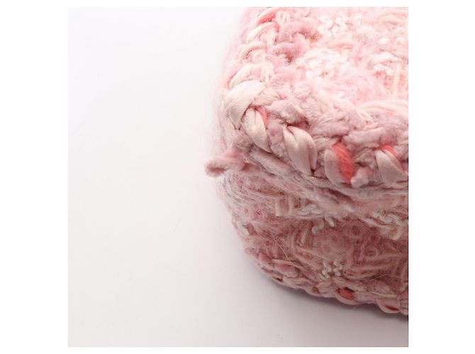 Borsa a tracolla Chanel 2.55 Matelassé Mademoiselle con catena Rosa Multicolore - vista 9