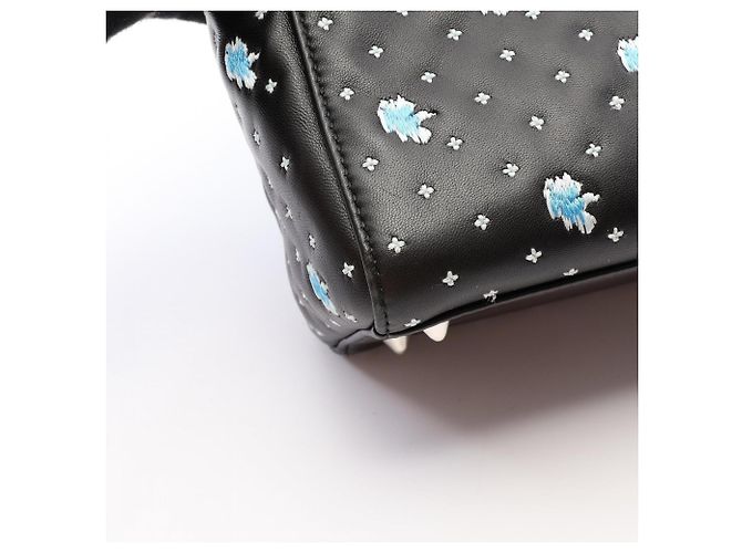 Bolso 2-Way Lady Dior de Christian Dior Negro Blanco Azul - vista 6