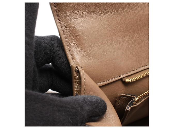 Borsa Balenciaga Hourglass Small 2-Way Marrone Nero - vista 5