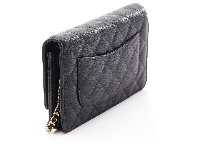 Chanel Matelassé Schultertasche Schwarz - Ansicht 2