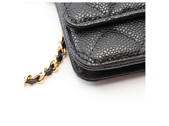Chanel Matelassé Schultertasche Schwarz - Ansicht 9