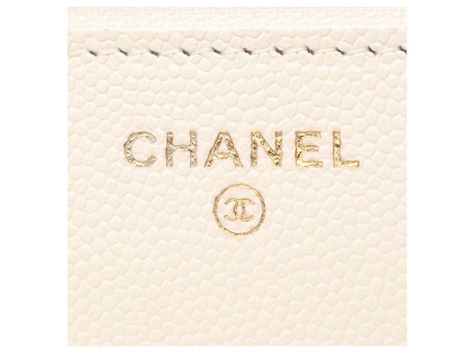 Chanel Matelassé Schultertasche Weiß - Ansicht 4