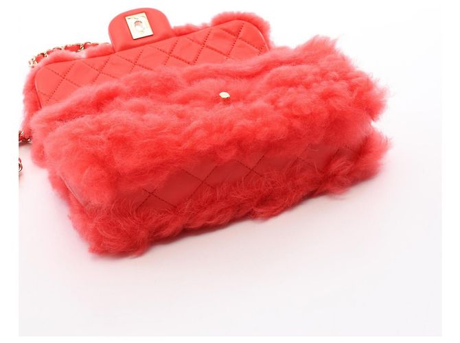 Bolso de hombro Chanel Matelassé Roja - vista 10