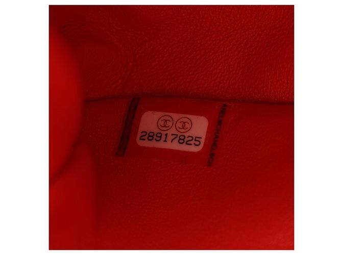 Bolso de hombro Chanel Matelassé Roja - vista 5