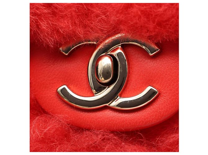 Bolso de hombro Chanel Matelassé Roja - vista 9