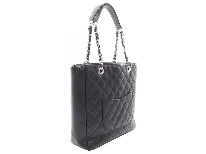 Chanel Matelassé Tote Bag Schwarz - Ansicht 2