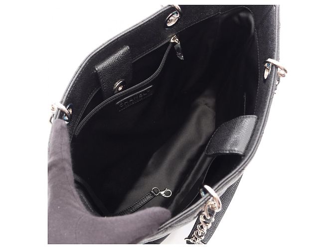 Chanel Matelassé Tote Bag Schwarz - Ansicht 3