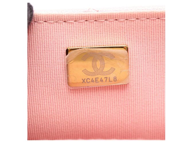 Bolsa de Ombro 2-Way Chanel Matelassé com Alça de Mão Rosa - vista 5