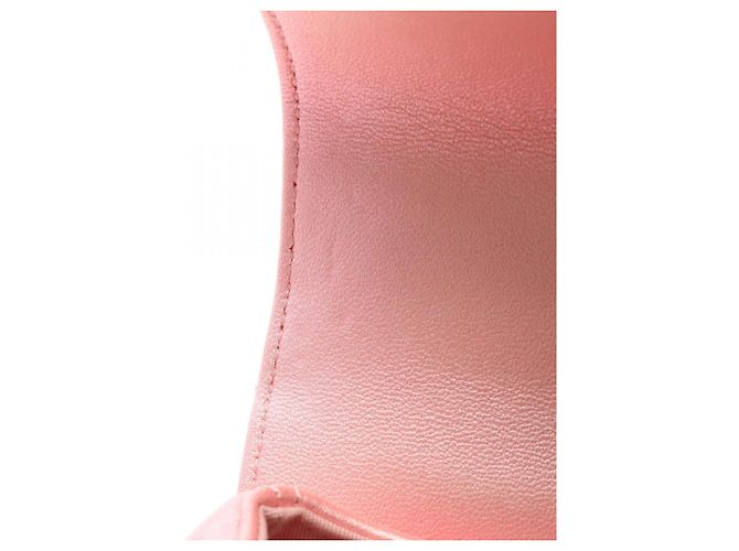 Bolsa de Ombro 2-Way Chanel Matelassé com Alça de Mão Rosa - vista 6