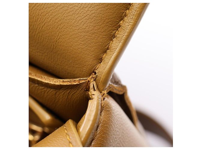 Borsa a tracolla Bottega Veneta Padded Cassette Intrecciato Marrone - vista 5