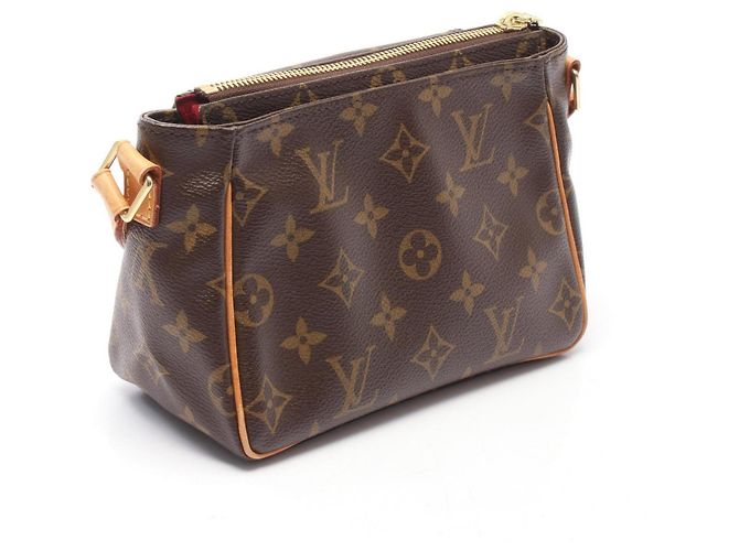 Bolsa de Ombro Louis Vuitton Vivacite PM Monogram Marrom - vista 2