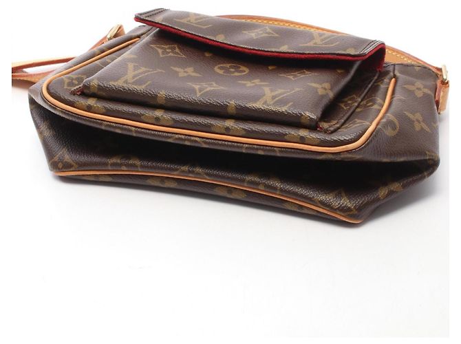 Bolsa de Ombro Louis Vuitton Vivacite PM Monogram Marrom - vista 6