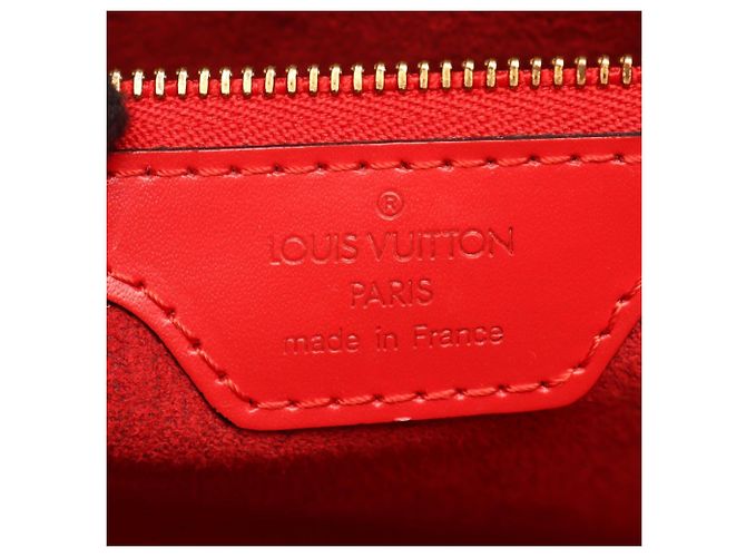 Bolsa de Ombro Louis Vuitton Lussac em Couro Epi Vermelho - vista 4