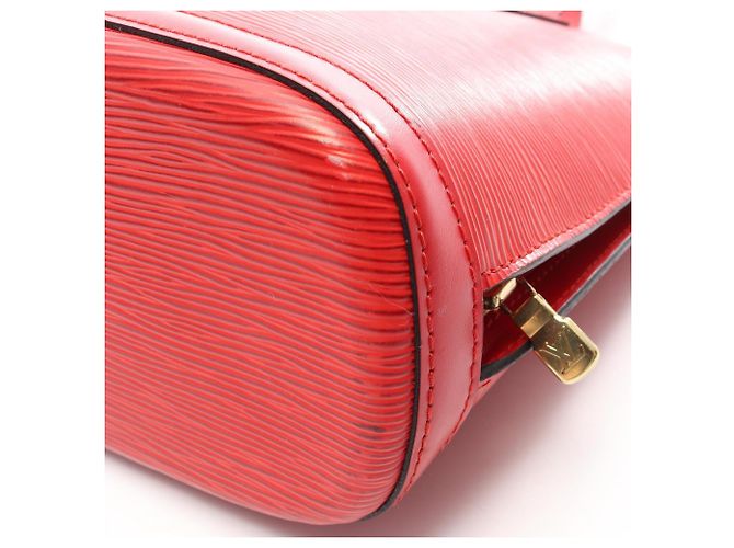 Bolsa de Ombro Louis Vuitton Lussac em Couro Epi Vermelho - vista 9