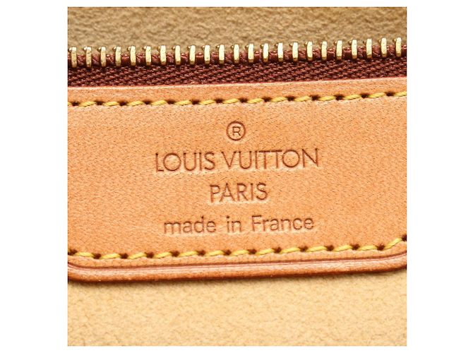 Bolsa de Ombro Louis Vuitton Babylon Monogram Marrom - vista 4