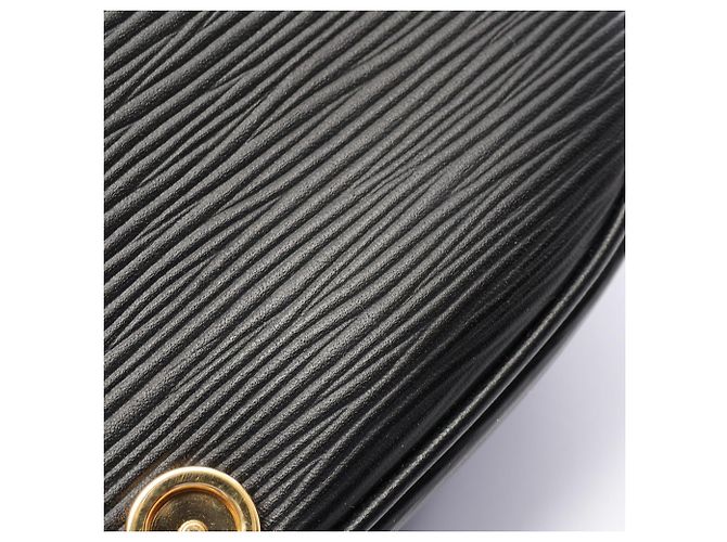 Louis Vuitton Saumur BB Epi Noir Handtasche Schwarz - Ansicht 5