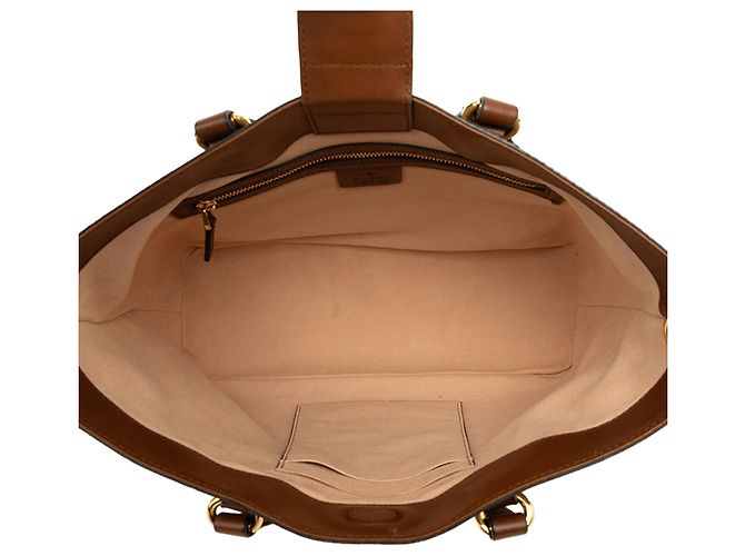 Borsa Satchel Gucci Beige Small GG Supreme - vista 4