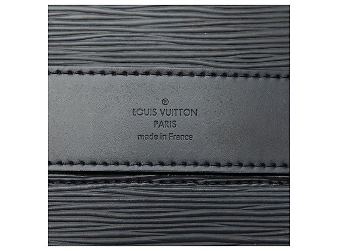 Louis Vuitton Black Epi Bassano GM Nero - vista 5