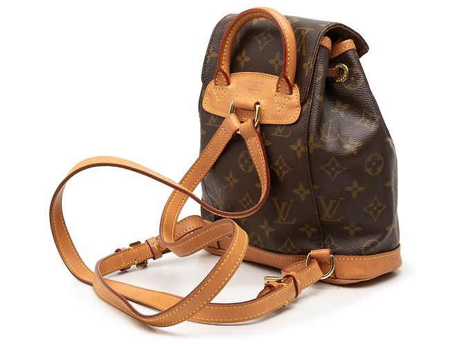 Louis Vuitton Brown Monogram Mini Montsouris Marron - vue 2