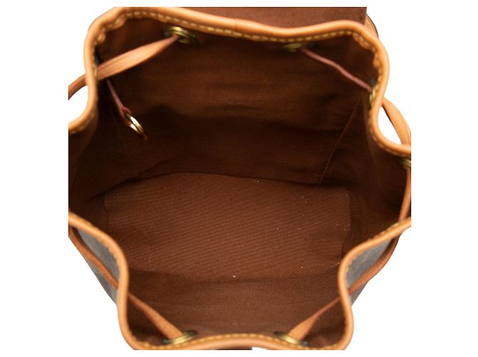 Louis Vuitton Brown Monogram Mini Montsouris Marron - vue 4