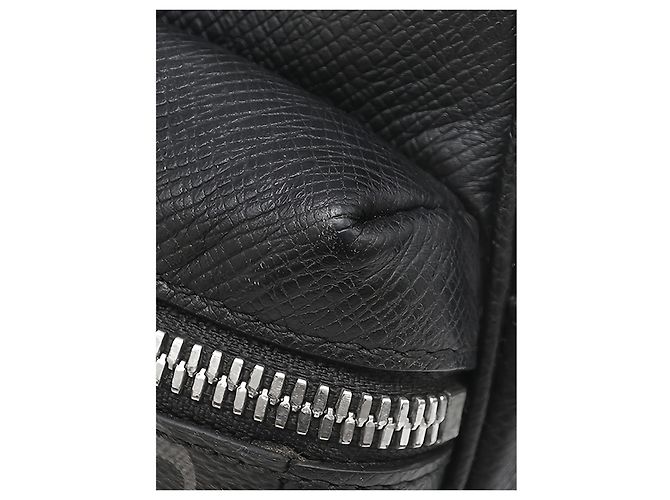 Bumbag Marsupio Louis Vuitton Black Monogram Eclipse Taigarama Outdoor Nero - vista 8