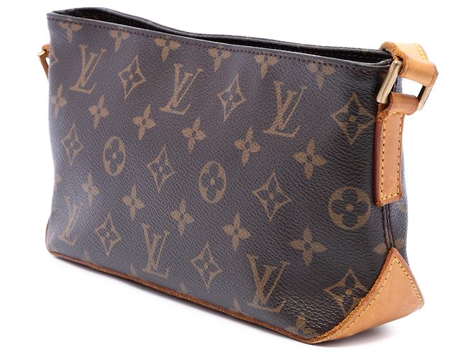 Louis Vuitton Brown Monogram Trotteur Castaño - vista 2