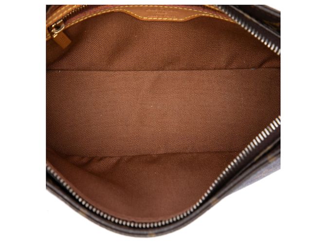 Louis Vuitton Brown Monogram Trotteur Castaño - vista 4