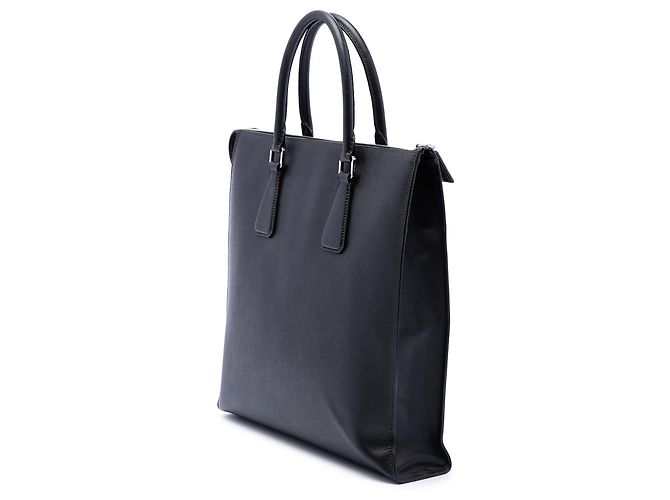 Bolso Tote North South Prada en Saffiano Negro - vista 2