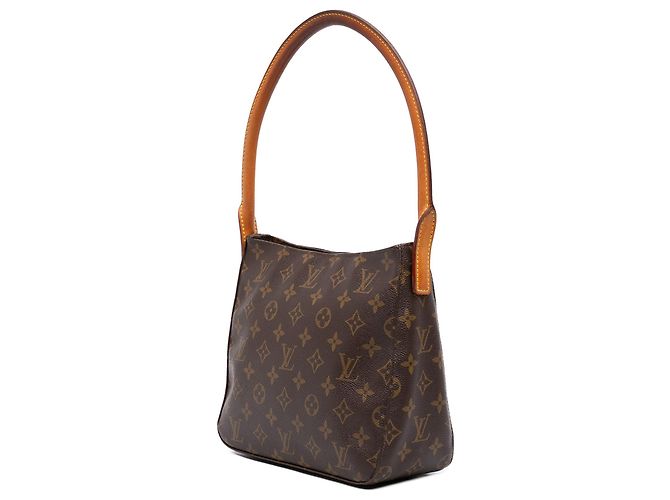 Louis Vuitton Brown Monogram Looping MM Marrom - vista 2
