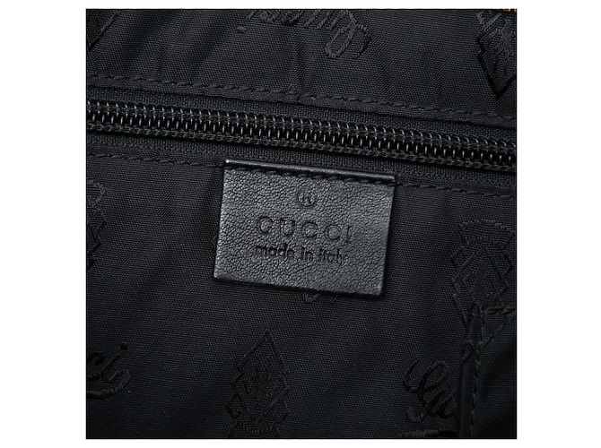 Borsa a tracolla Gucci Black Guccissima Nero - vista 5