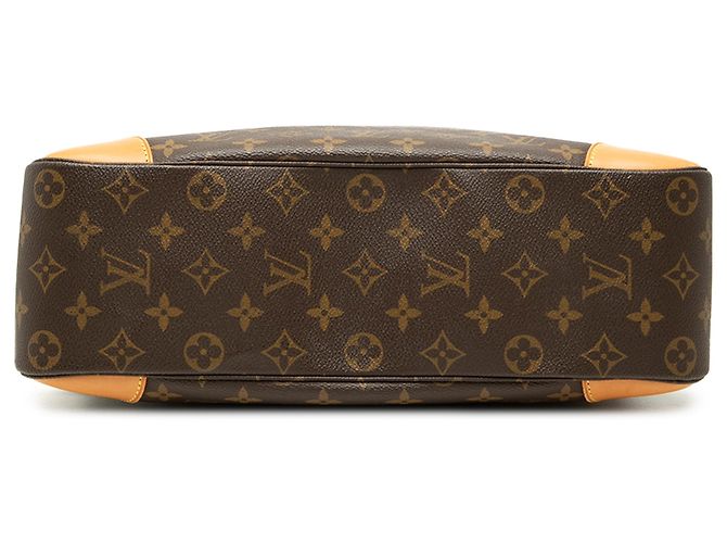 Louis Vuitton Brown Monogram Boulogne 35 Marrom - vista 3