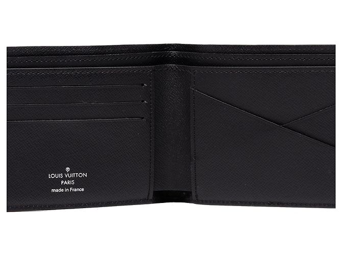 Cartera Multiple Louis Vuitton de cuero Epi negro - vista 4