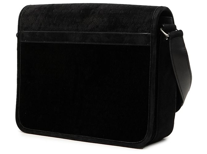 Autre Marque Saint Laurent Black Medium Le Monogramme Velvet Crossbody Nero - vista 2