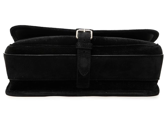 Autre Marque Saint Laurent Black Medium Le Monogramme Velvet Crossbody Nero - vista 3